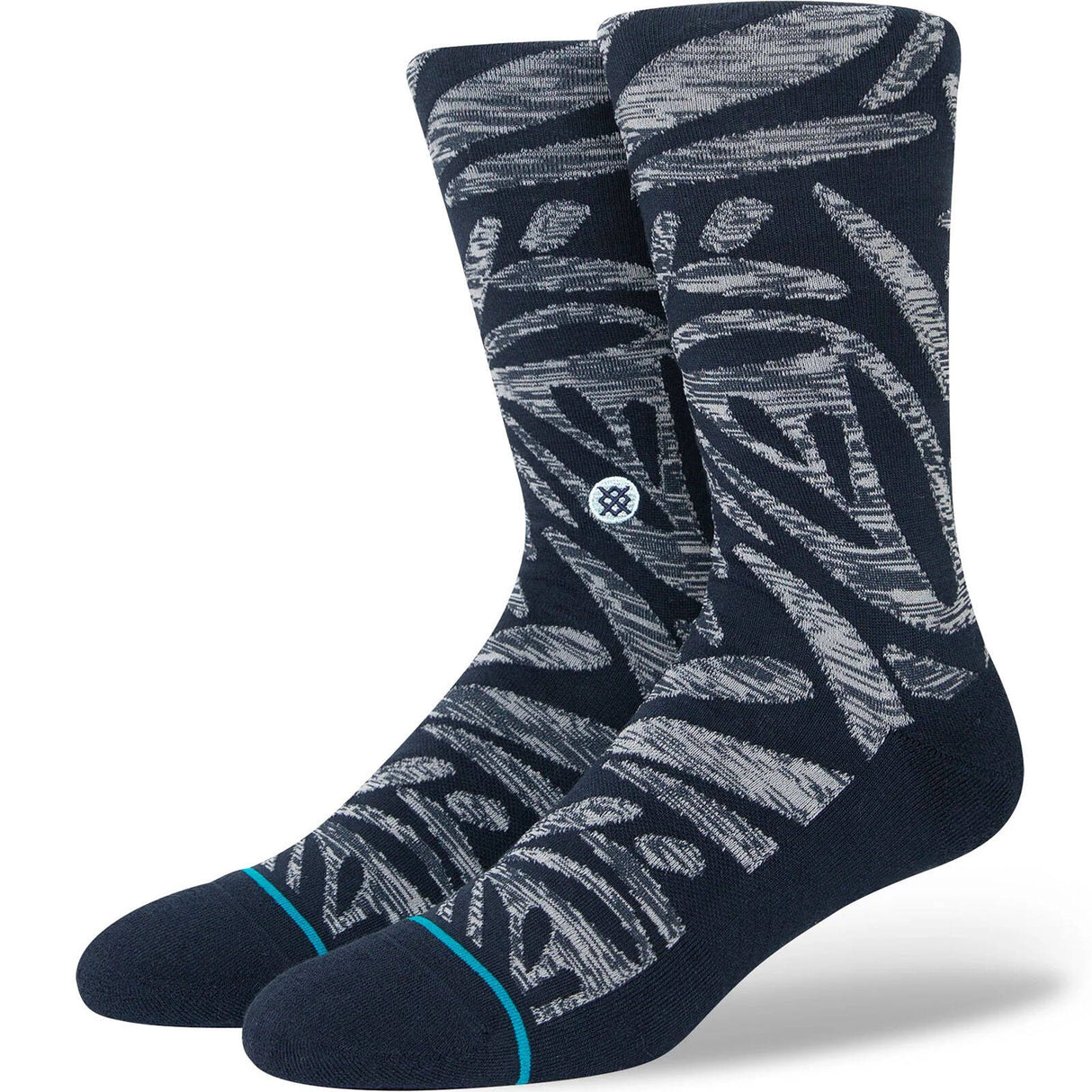 Stance Fractals Socks - Navy