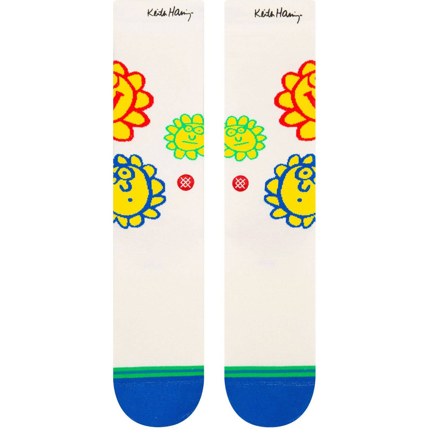 Stance X Keith Haring Happy Fields Socks