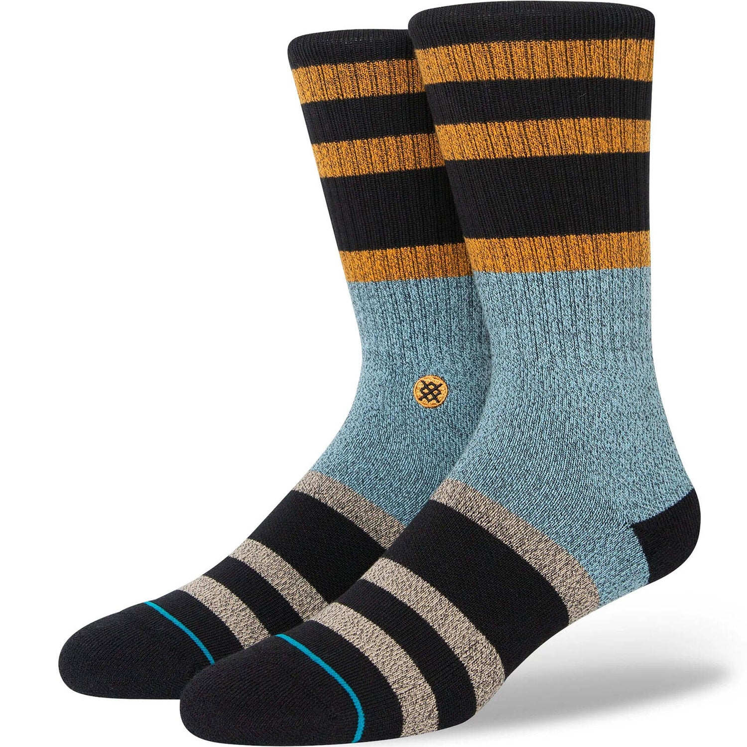Stance Staggered Socks - Washed Black