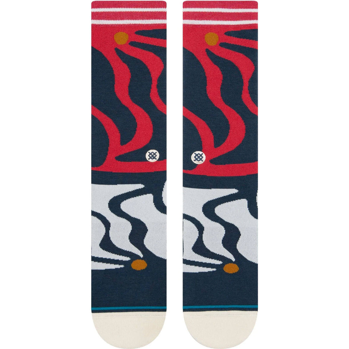 Stance Upside Socks - Red