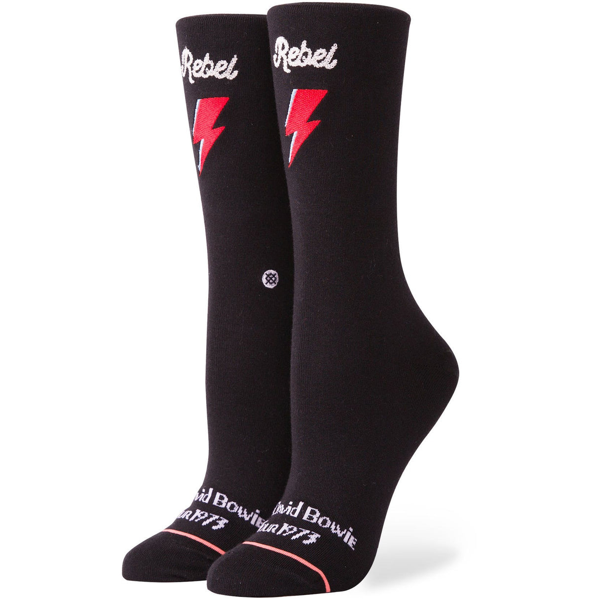 Stance David Bowie - The Prettiest Star Womens Socks - Black