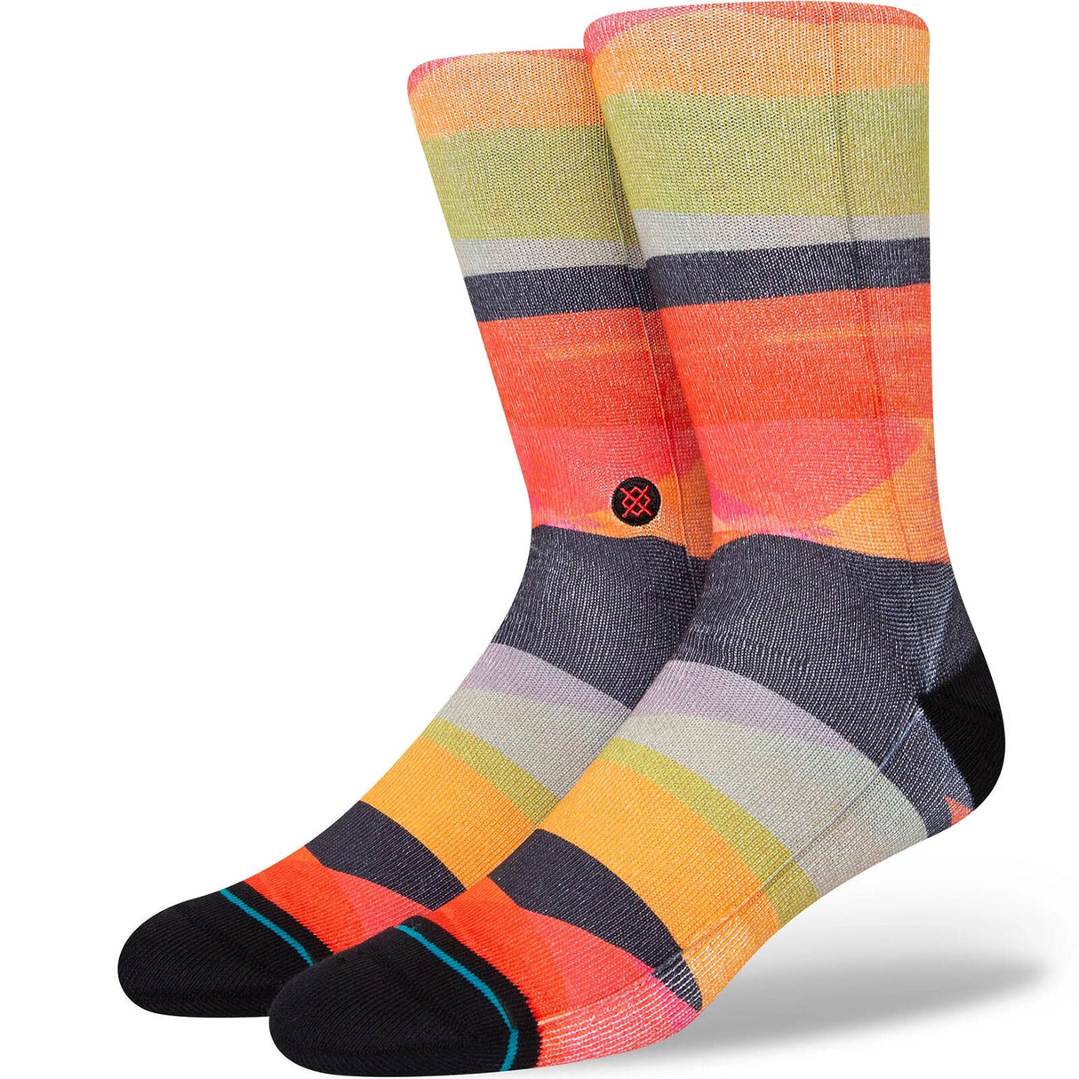 Stance Abstruse Crew Socks - Black