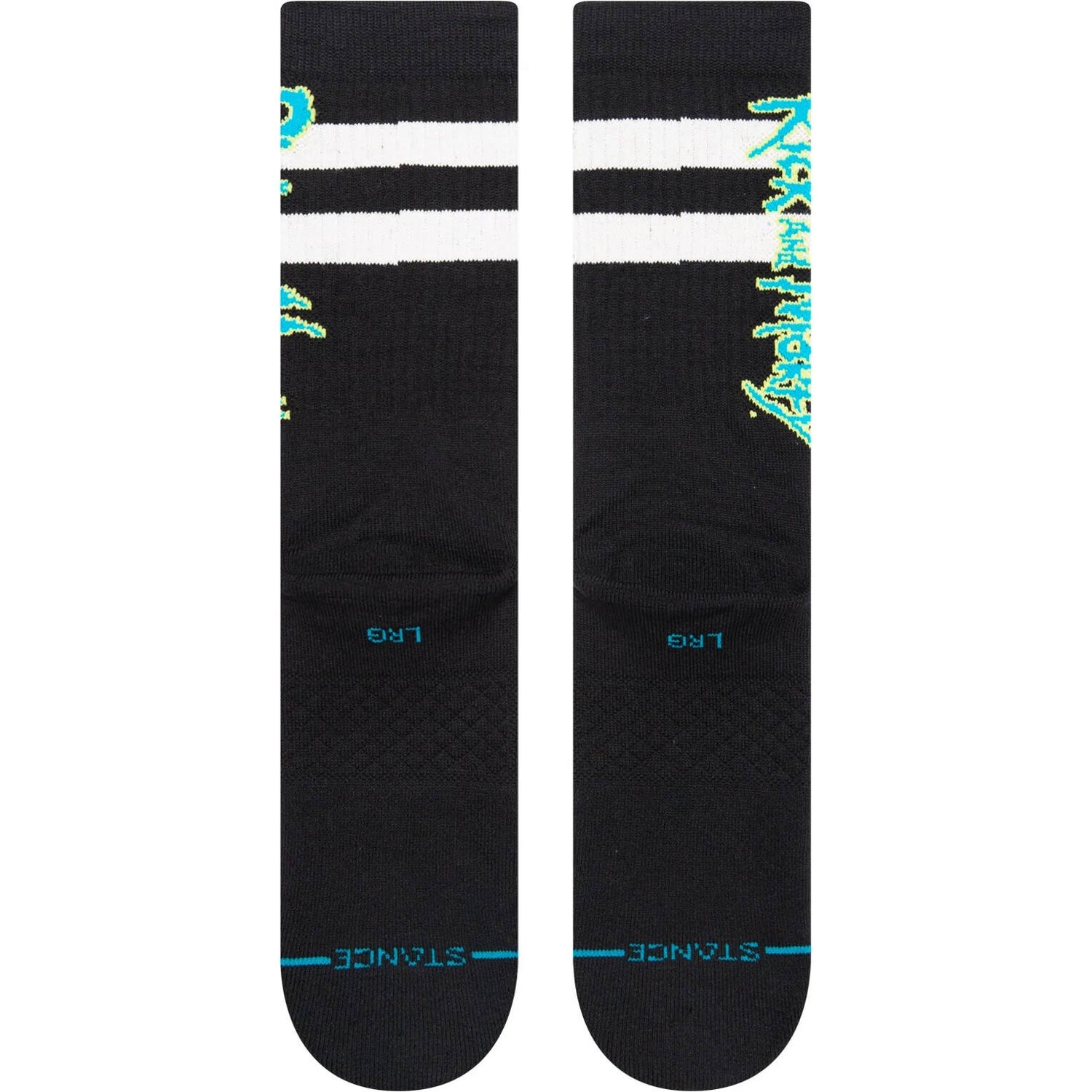 Stance Rick and Morty Socks - Black