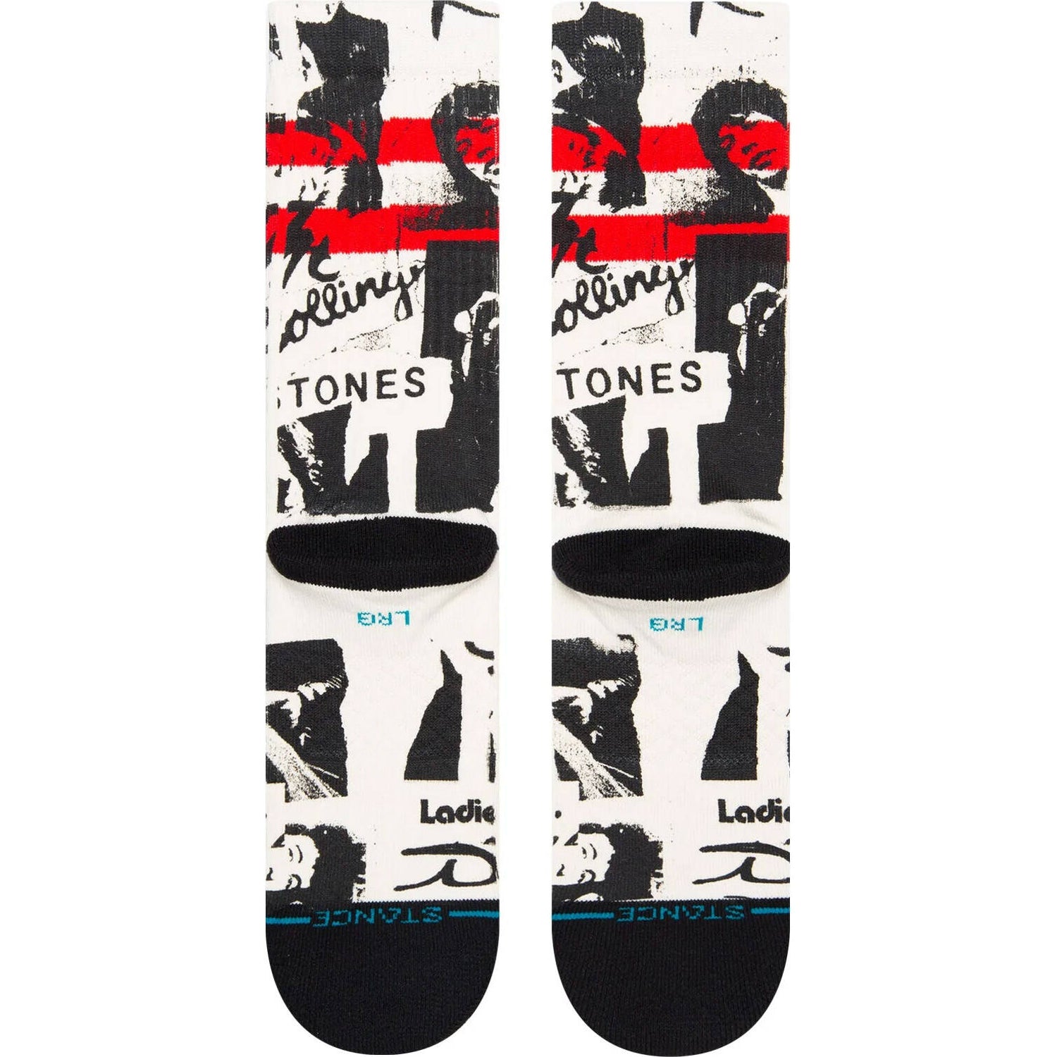 Stance Rolling Stones Ladies and Gentlemen Socks - Black