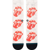 Stance Rolling Stones Licks Socks - Off White