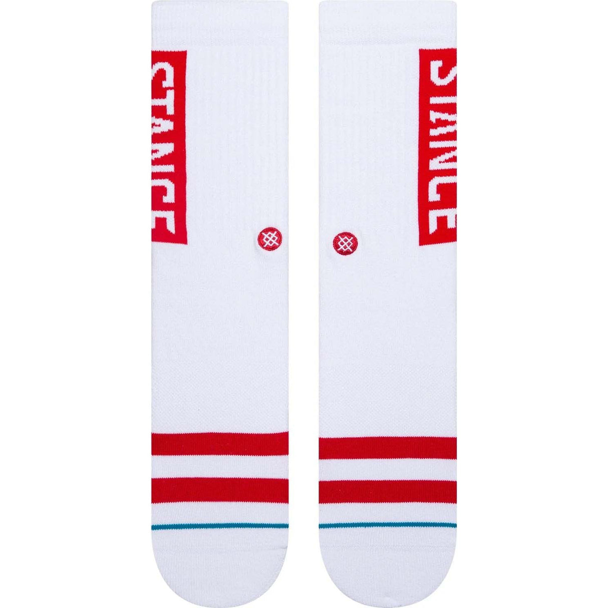 Stance OG Socks - White/Red