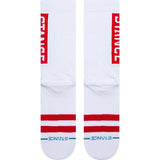 Stance OG Socks - White/Red