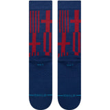 Stance x FC Barcelona Banner Socks - Navy
