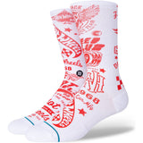 Stance x Hot Wheels Hot Wheels Socks - White