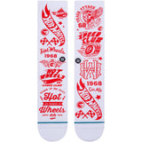 Stance x Hot Wheels Hot Wheels Socks - White