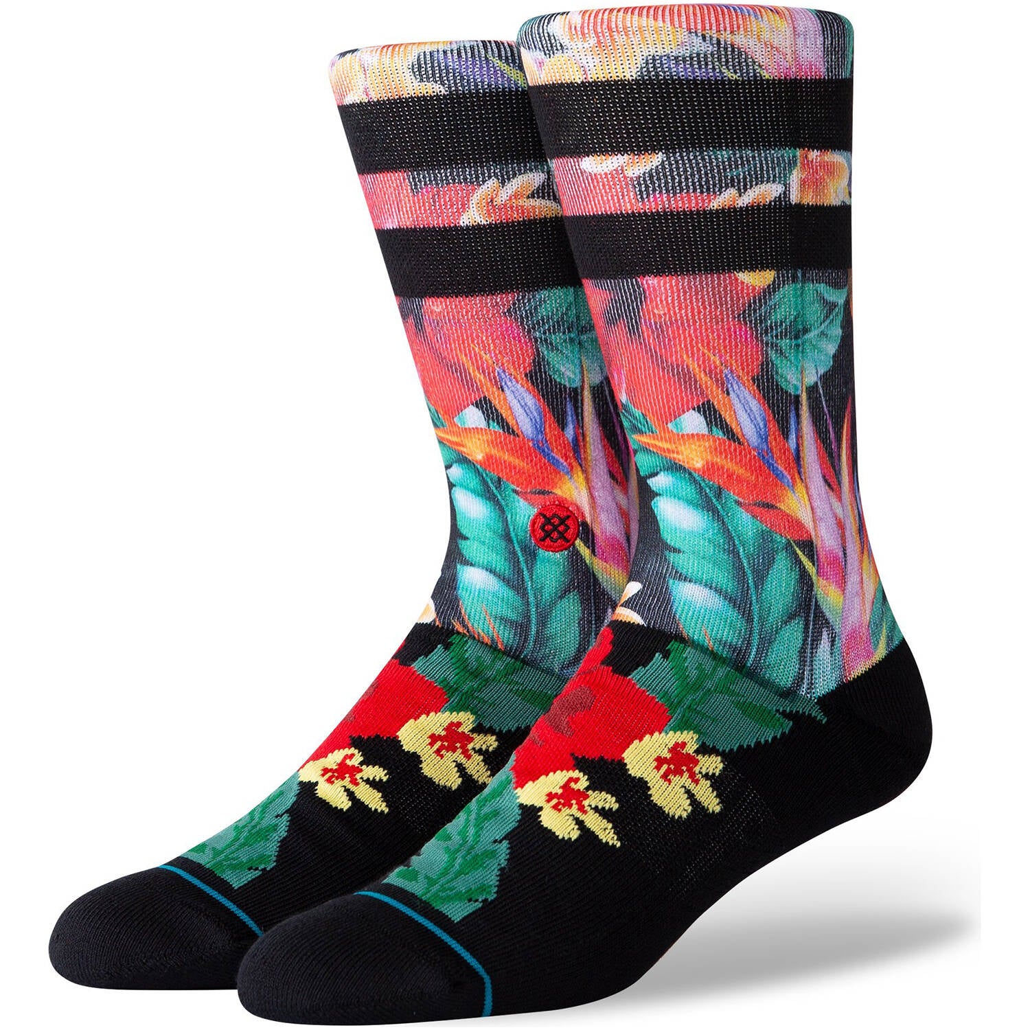 Stance Pau St Crew Socks - Black