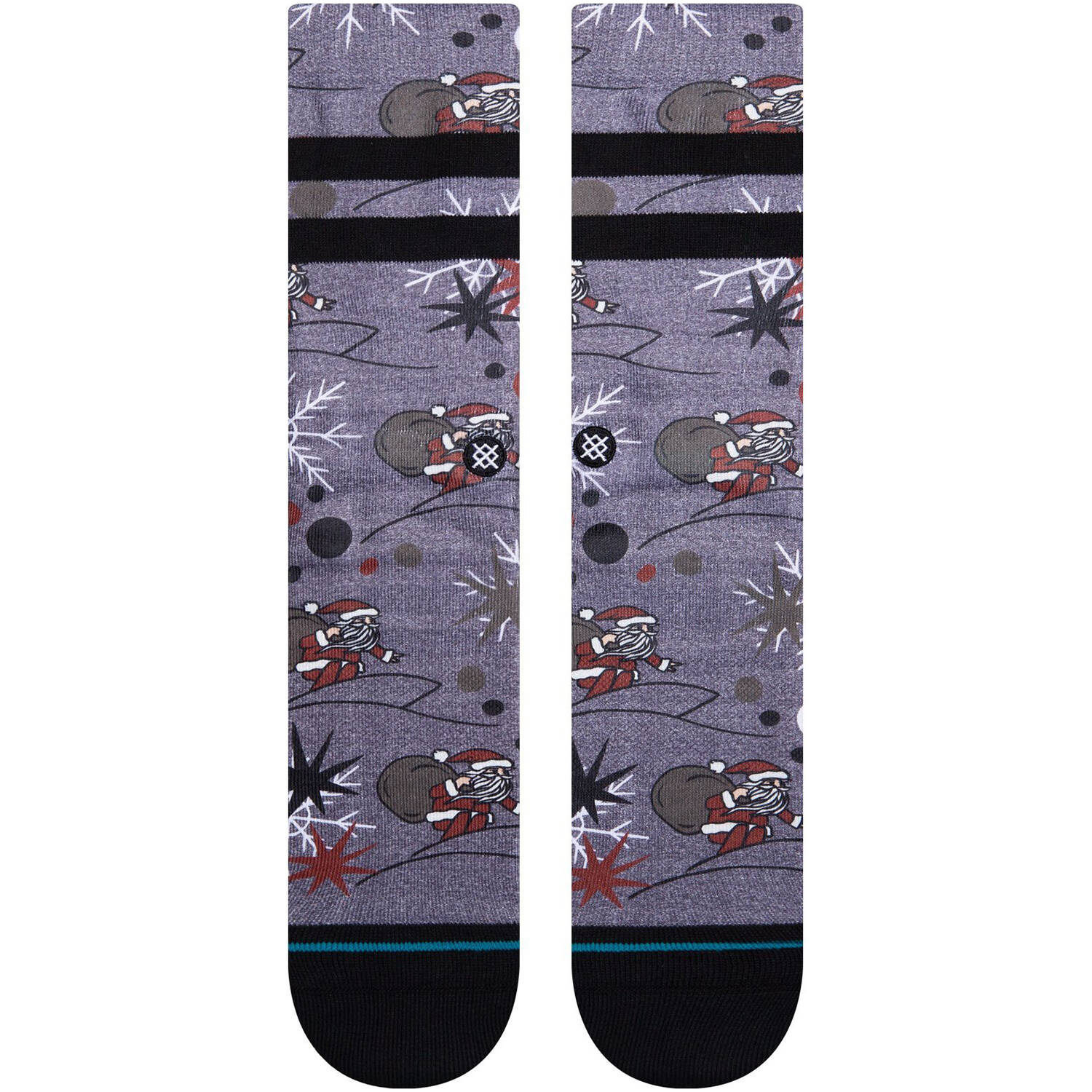 Stance Shredding Santa Socks - Black