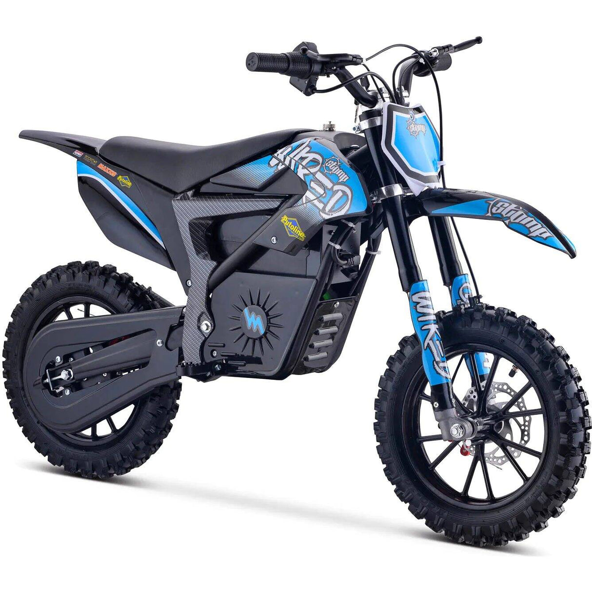 Stomp Wired Mini Dirt Bike - Neon Blue