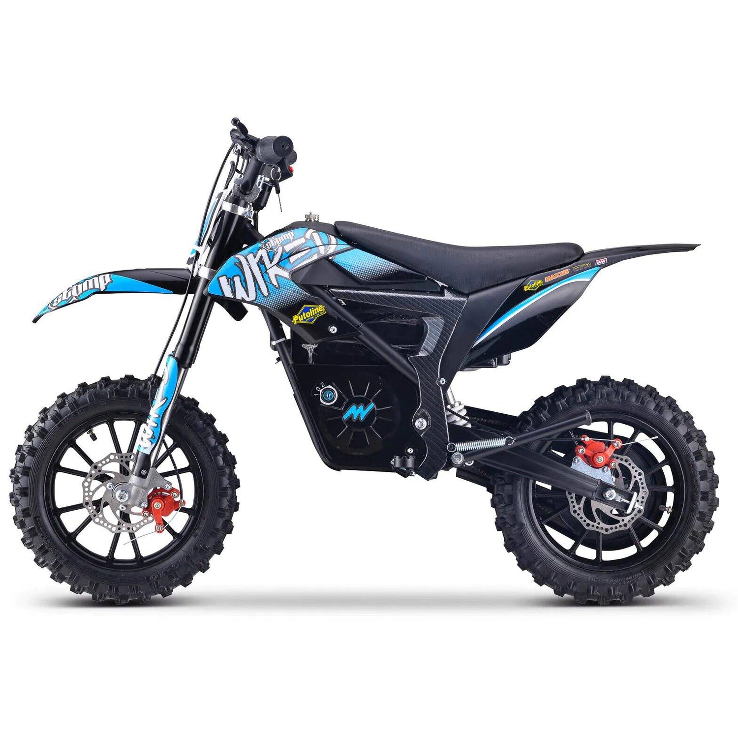 Stomp Wired Mini Dirt Bike - Neon Blue