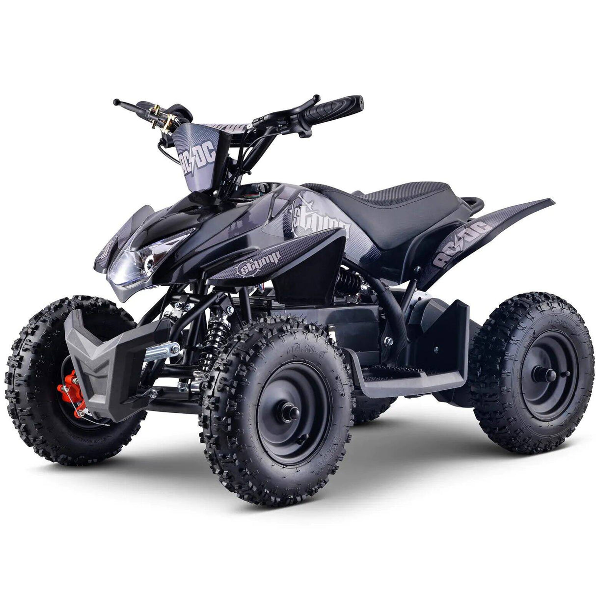 Stomp ACDC Electric ATV - Neon Black