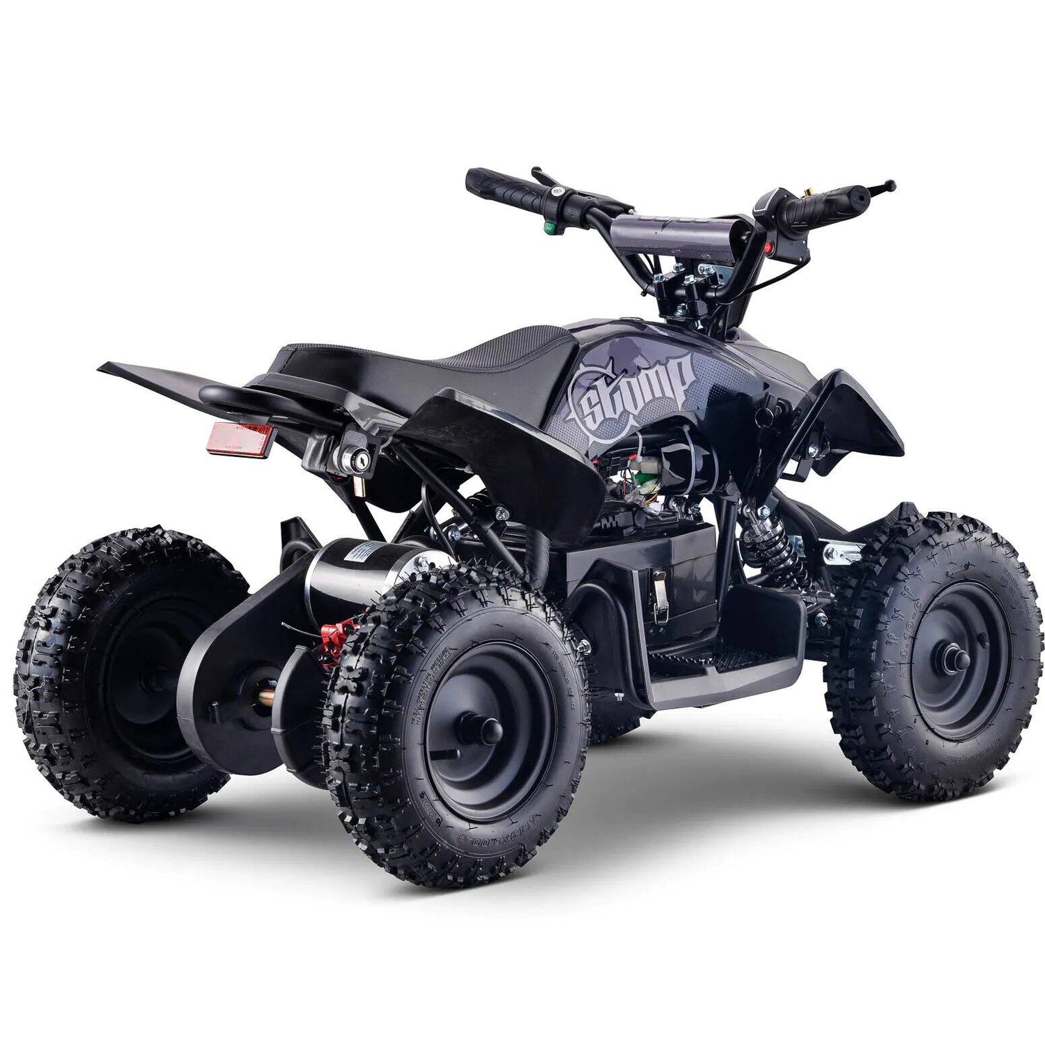 Stomp ACDC Electric ATV - Neon Black