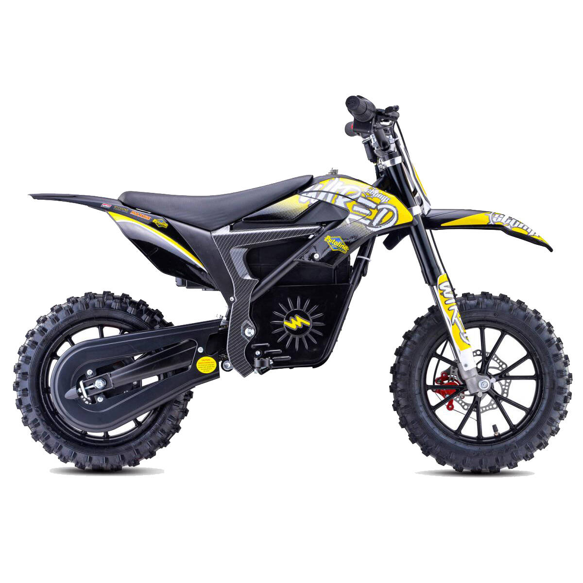 Stomp Wired Mini Dirt Bike - Neon Yellow