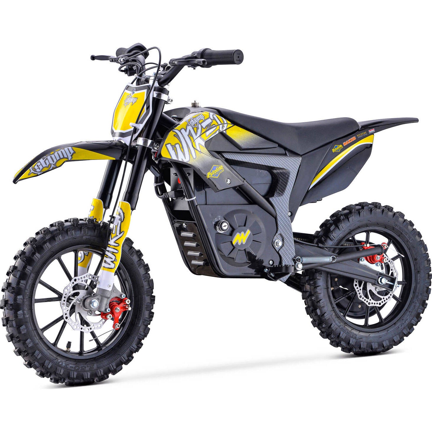 Stomp Wired Mini Dirt Bike - Neon Yellow