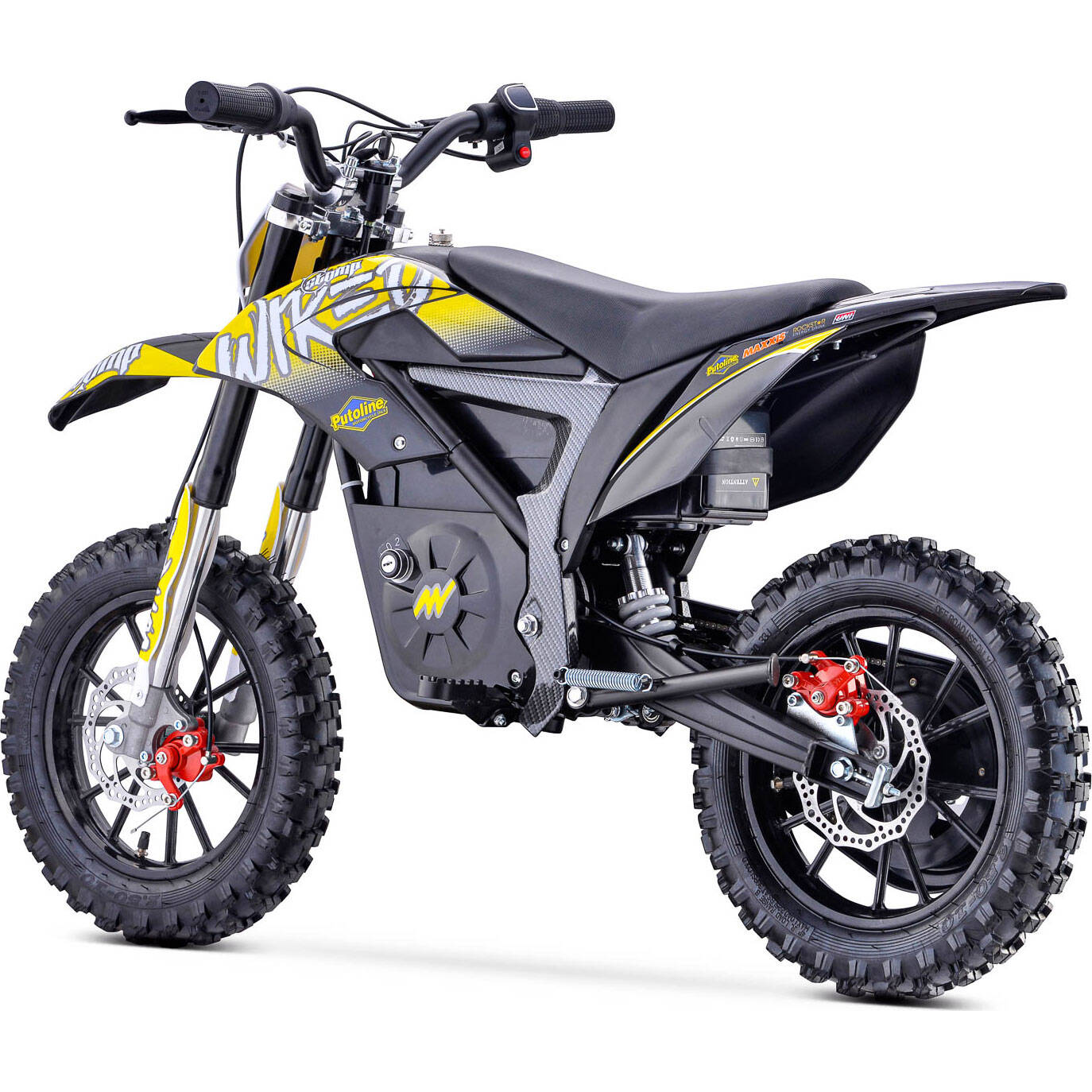 Stomp Wired Mini Dirt Bike - Neon Yellow