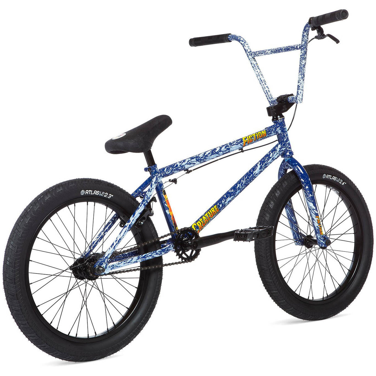 Stolen x Fiction Creature 2020 20" Complete BMX - Angry Sea Blue