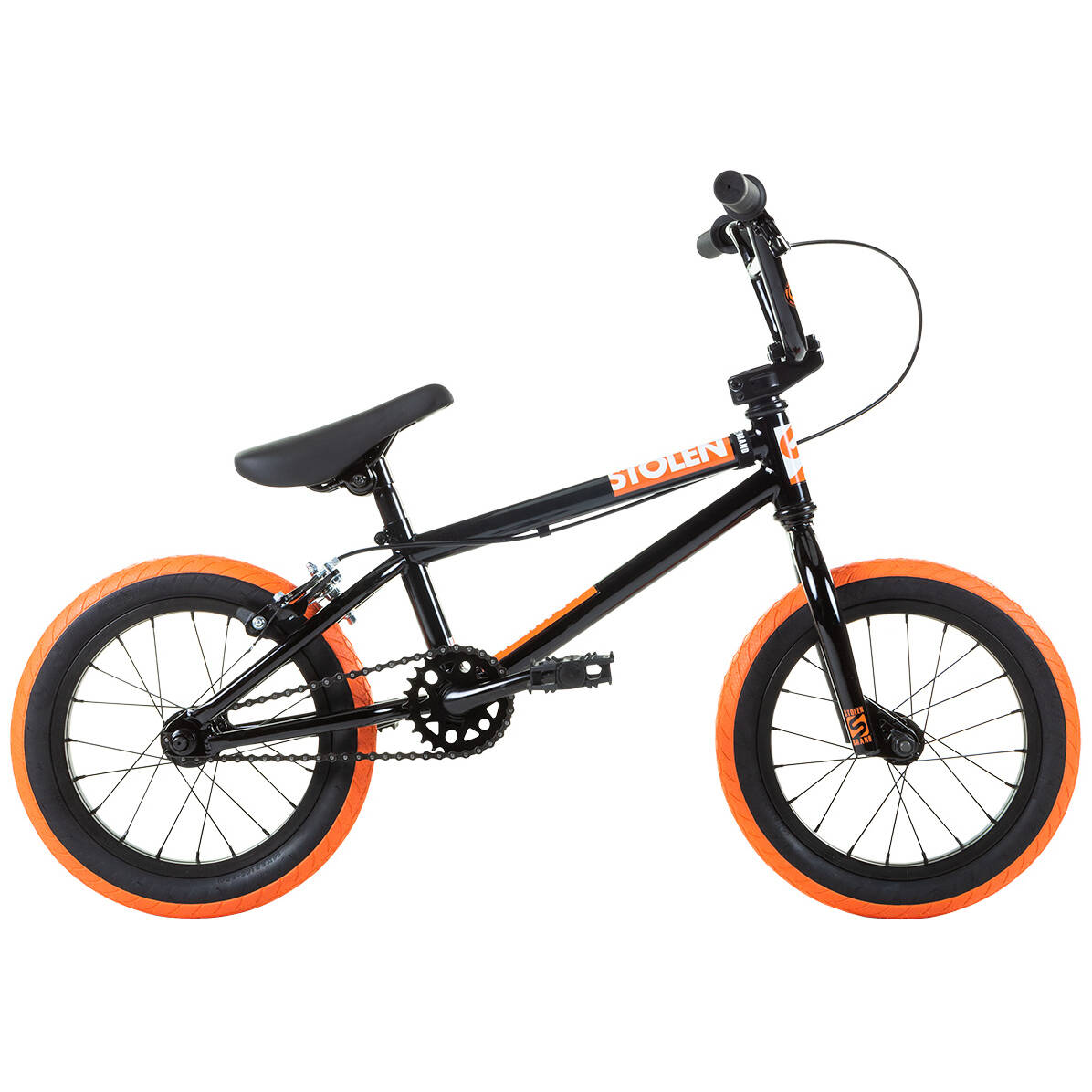 Stolen Agent 14'' 2021 Complete BMX - Black/Orange