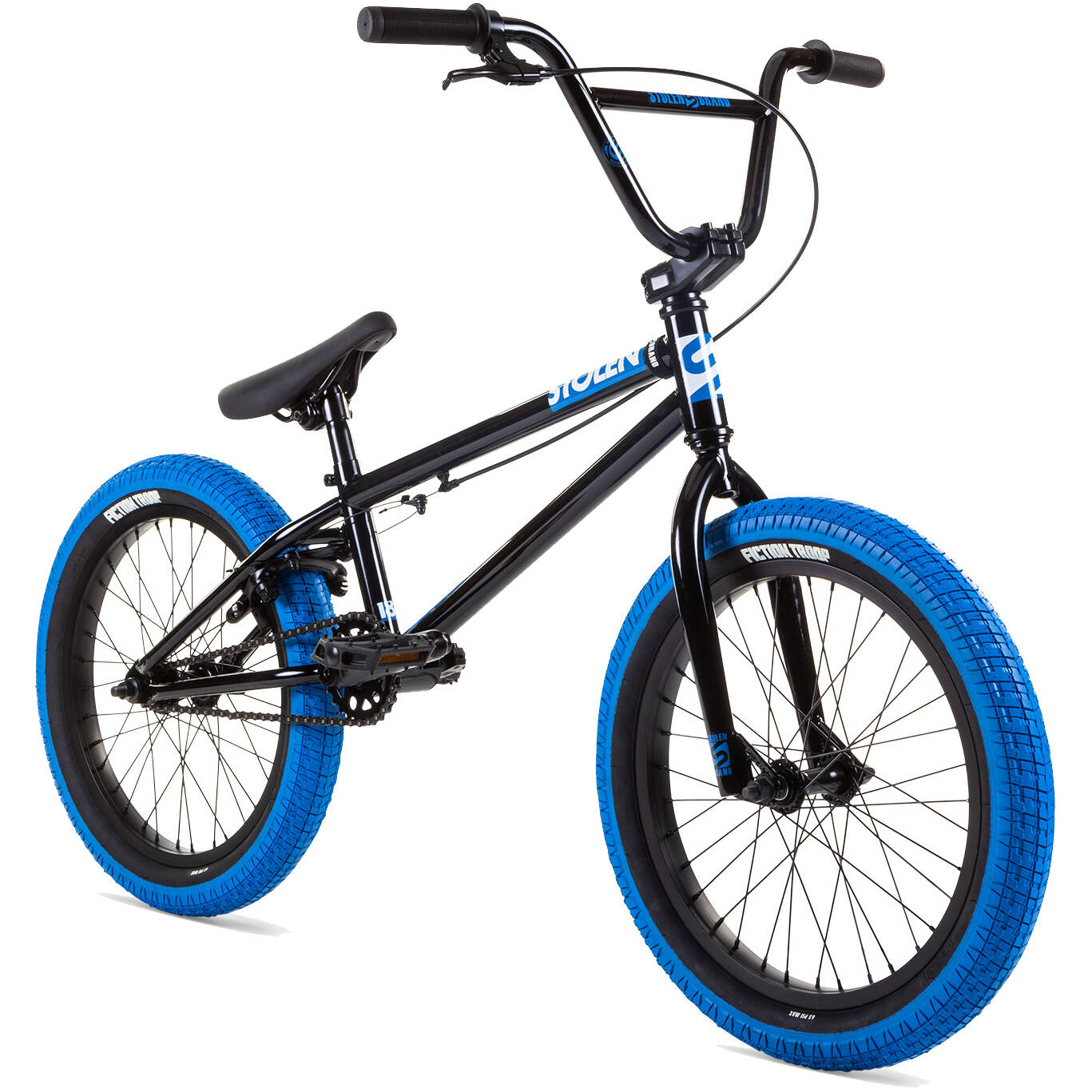 Stolen Agent 18'' 2021 Complete BMX - Black/Blue