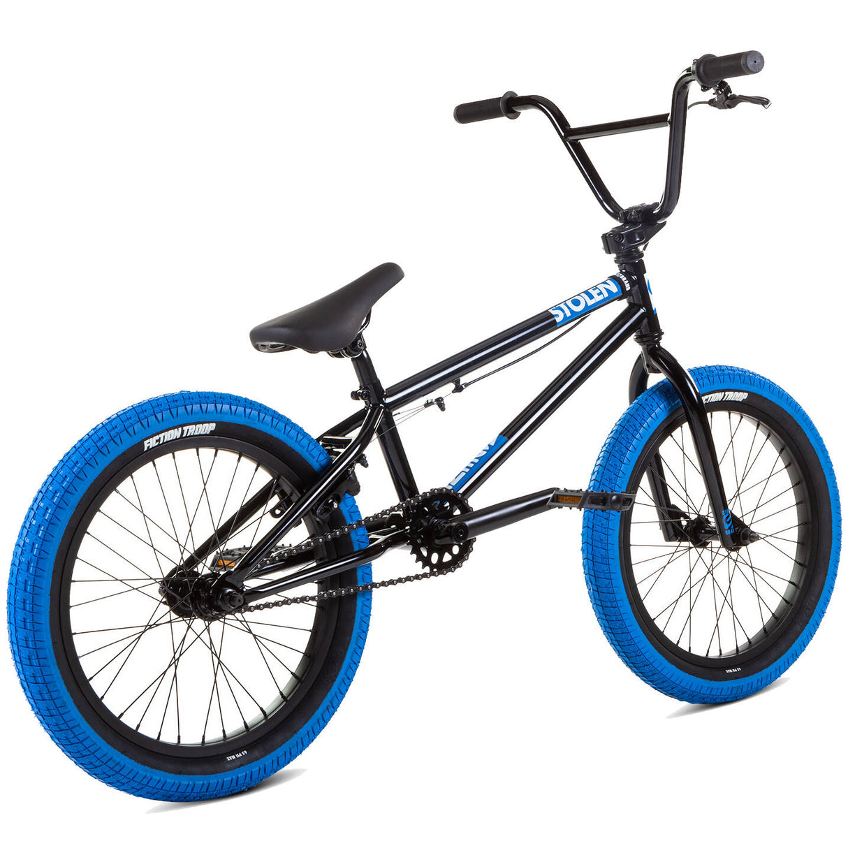Stolen Agent 18'' 2021 Complete BMX - Black/Blue