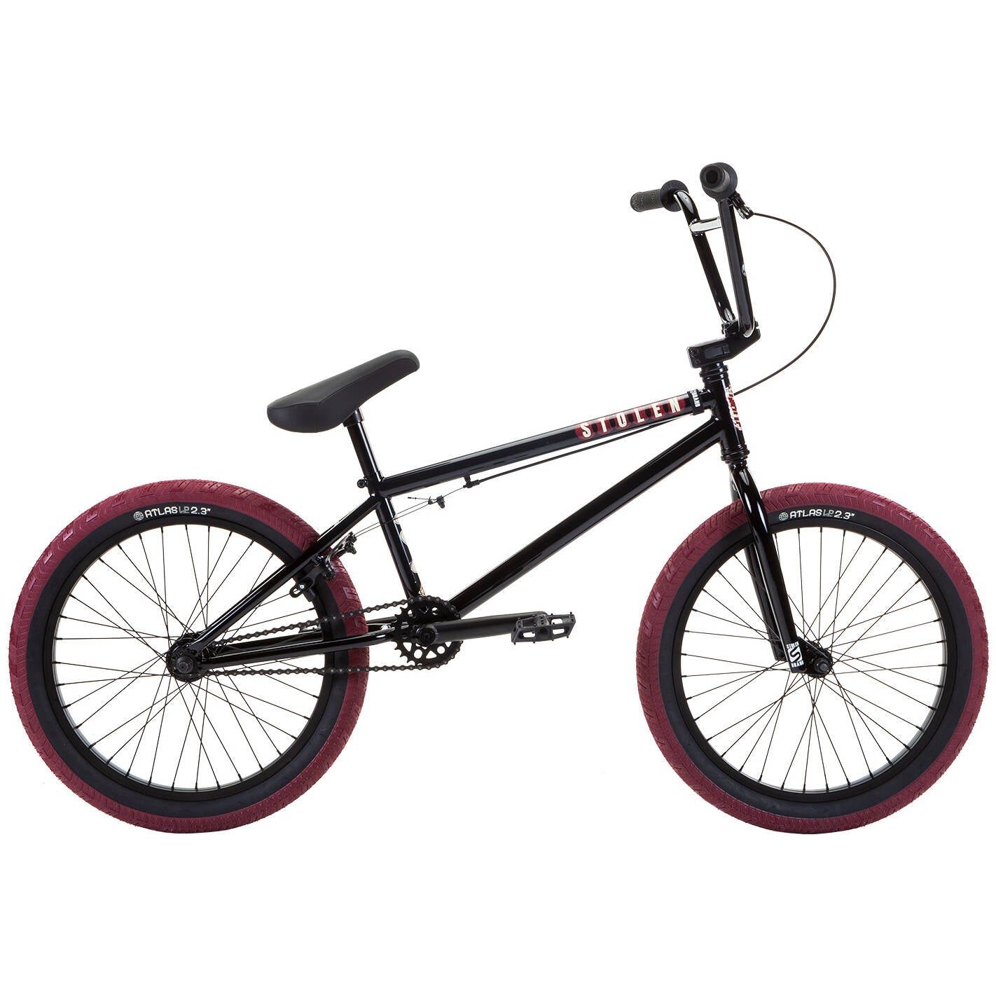 Stolen Casino 20'' 2021 Complete BMX - Black/Blood Red