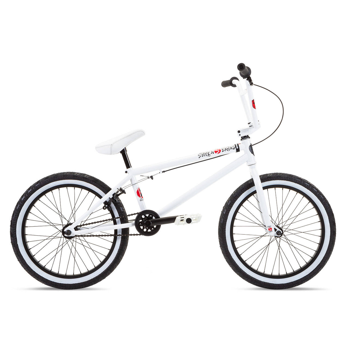 Stolen Overlord 20'' 2021 Complete BMX - Snow White