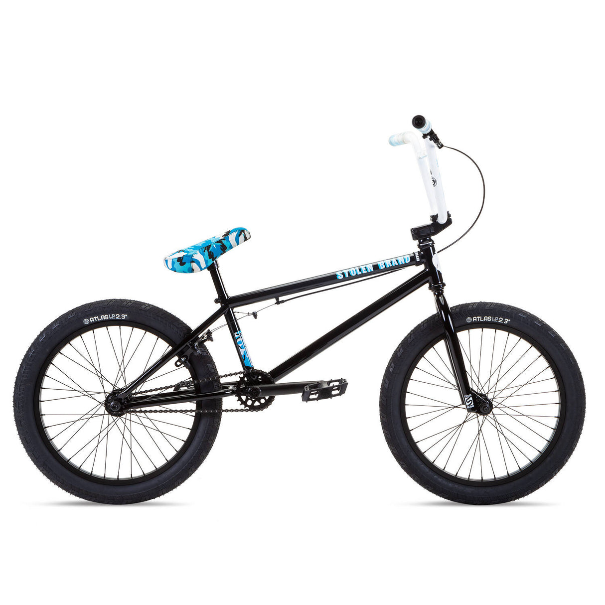 Stolen Stereo 20'' 2021 Complete BMX - Black/Blue Camo