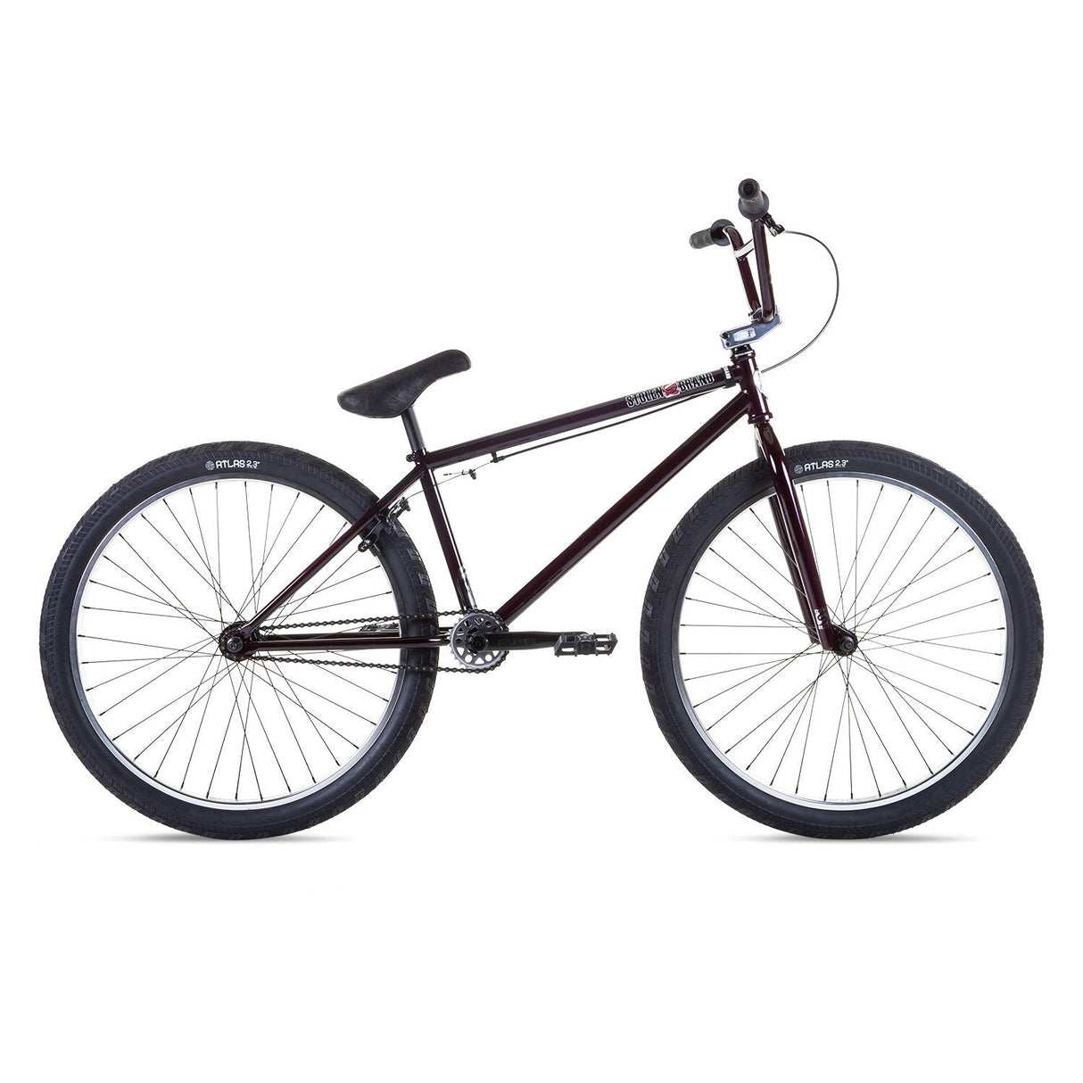 Stolen Zeke 26'' 2021 Complete BMX - Purple/Silver