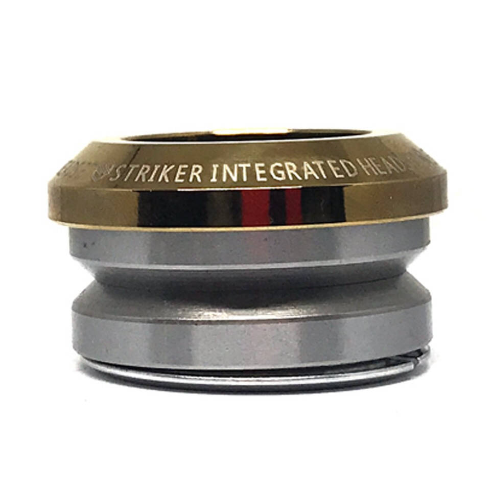 Striker Integrated Scooter Headset - Gold