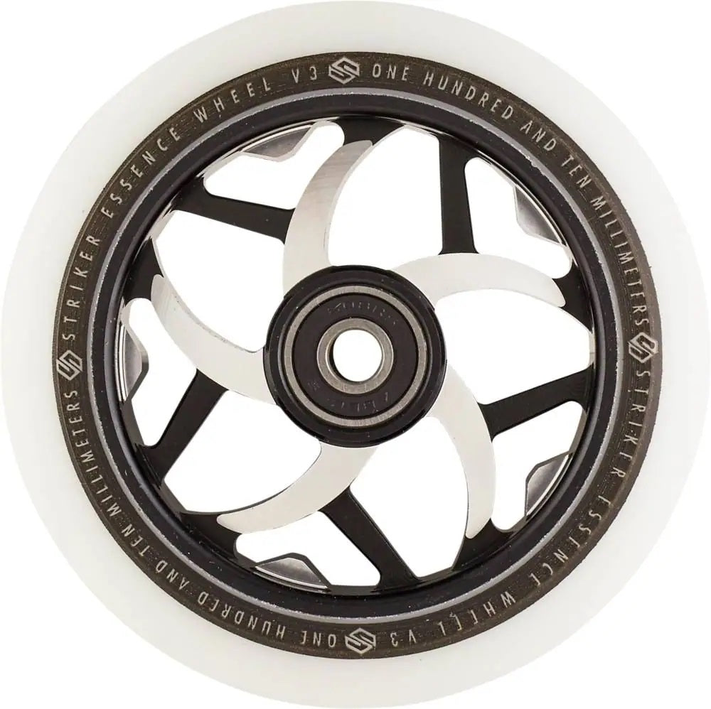 Striker Essence V3 110mm Scooter Wheel - Black/White