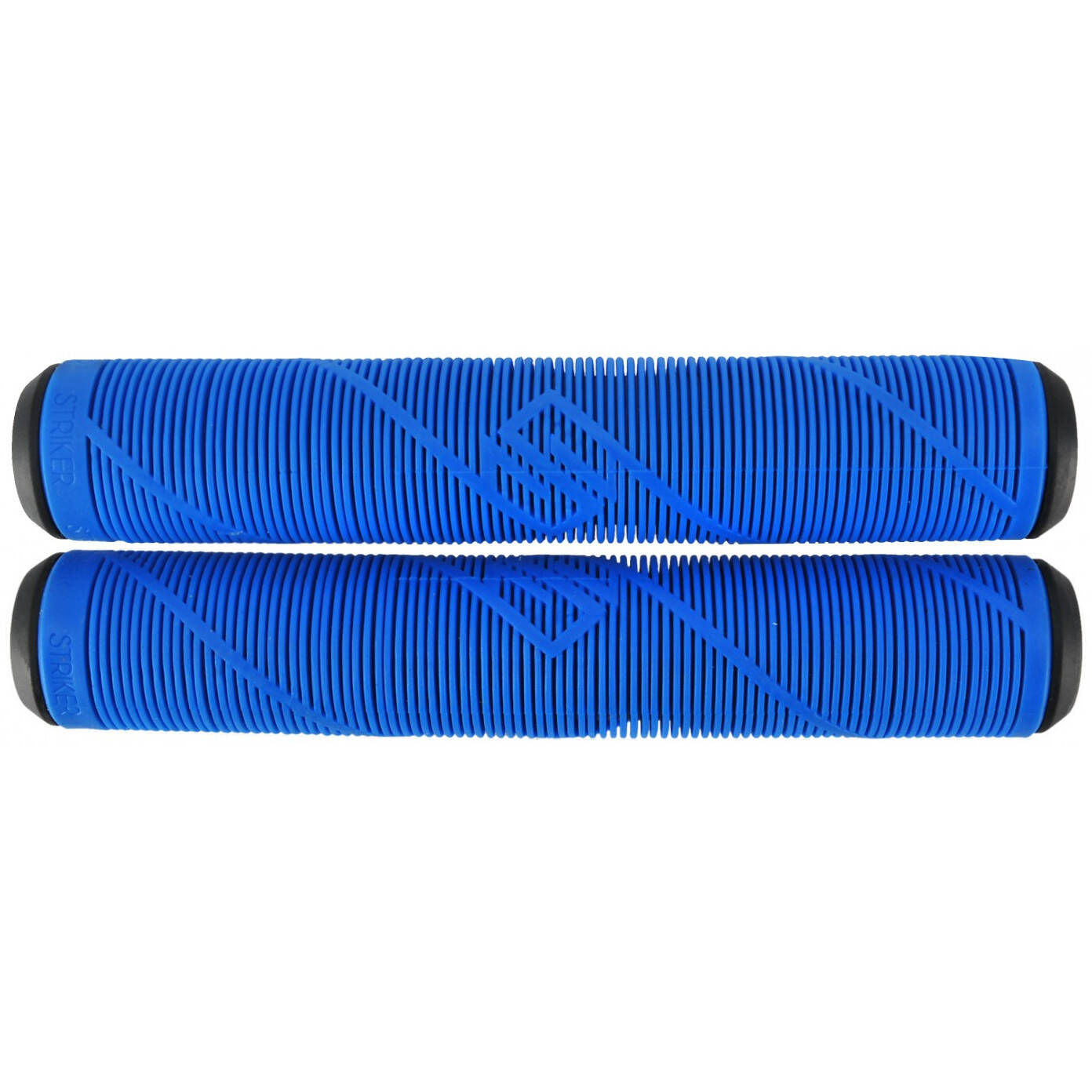 Striker Logo Scooter Grips - Blue
