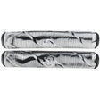 Striker Logo Scooter Grips - Black/White