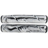 Striker Logo Scooter Grips - Black/White