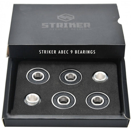 Striker Stealth Scooter Bearings ABEC 9 - Black