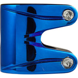 Striker Essence Double V2 Pro Scooter Collar Clamp - Blue Chrome