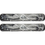 Striker Logo Scooter Grips - Snow Camo