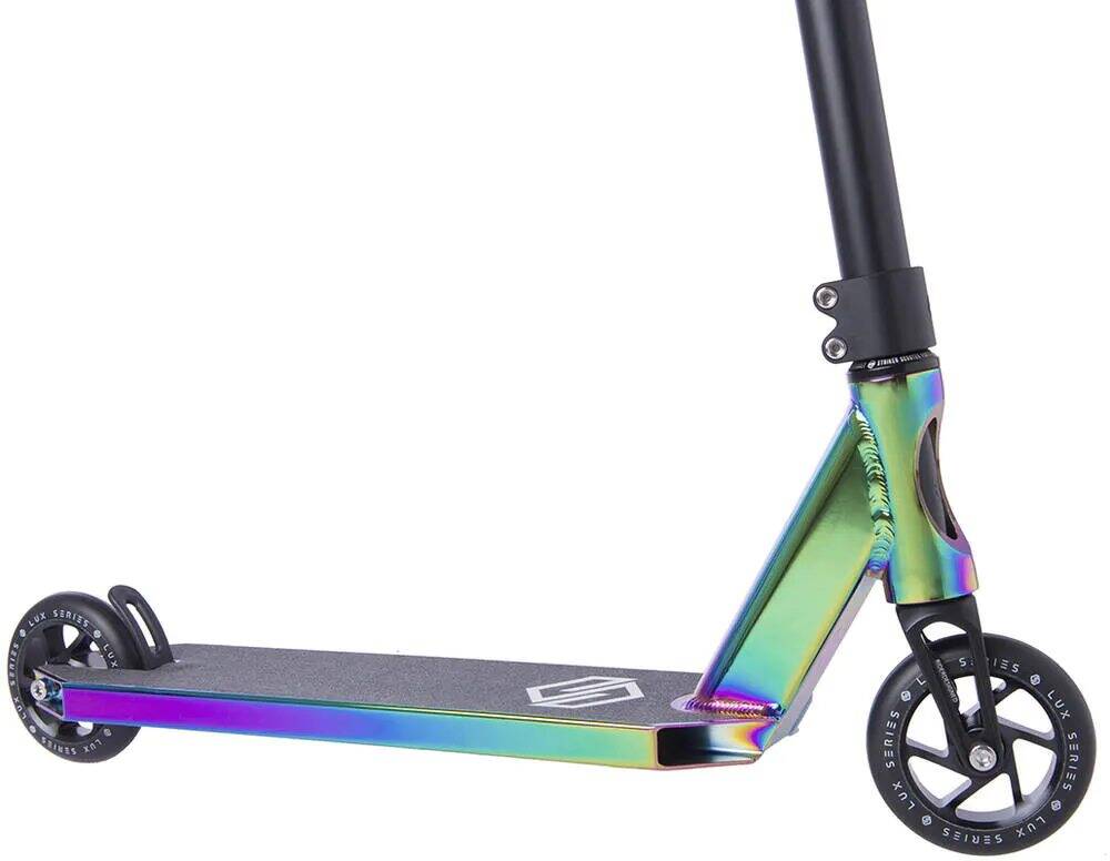 Striker Lux Stunt Scooter - Rainbow Deck