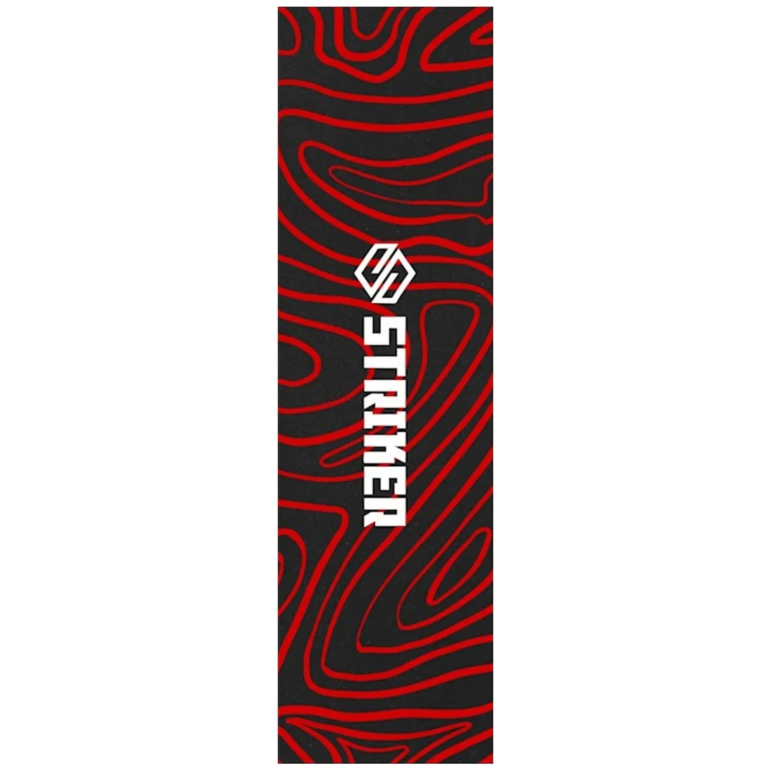 Striker Topo Swirl Scooter Grip Tape - Red 22" x 6.5"