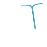 Striker Lux Alu IHC Scooter Handle Bars - Teal 650mm