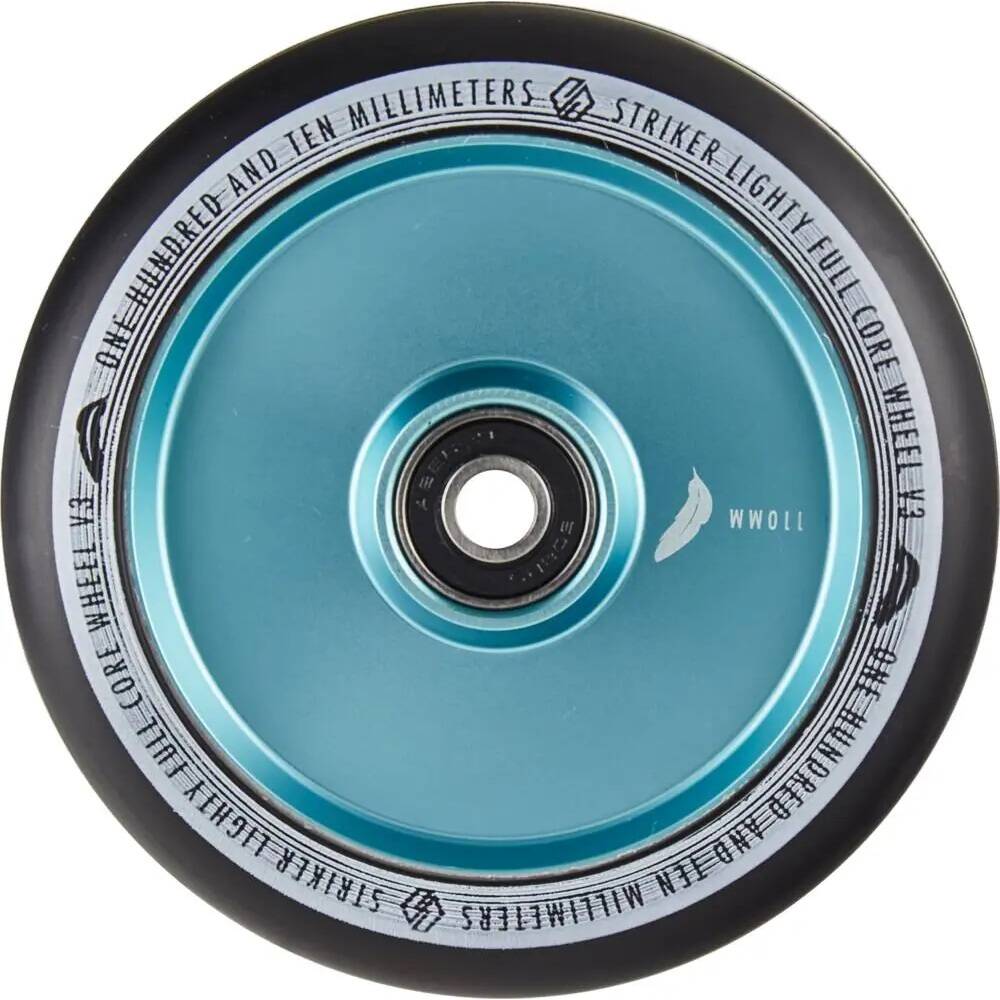 Striker Lighty Full Core 110mm Scooter Wheel - Teal