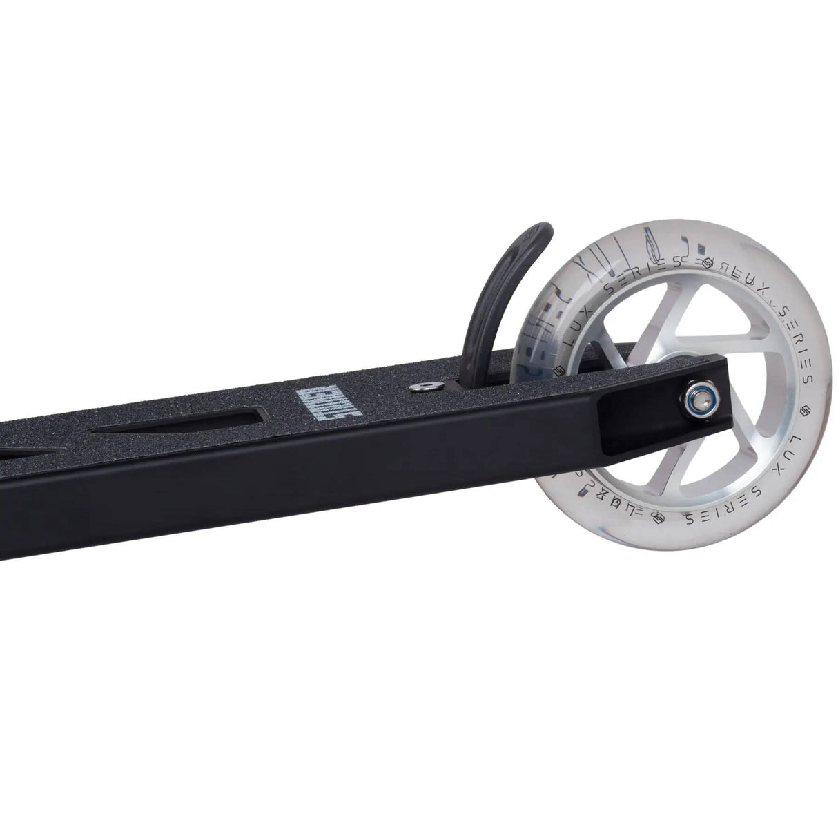 Striker Lux Youth Stunt Scooter - Clear Silver