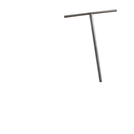 Striker Titanium T V2 HIC/SCS Scooter Bars - Raw 650mm