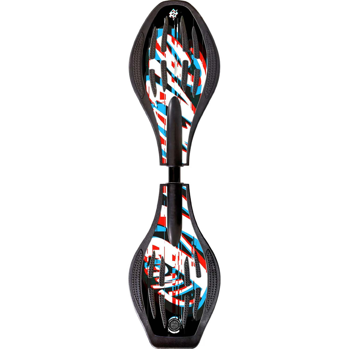 Street Surfing Wave Original Complete Caster Board - Black Glitch