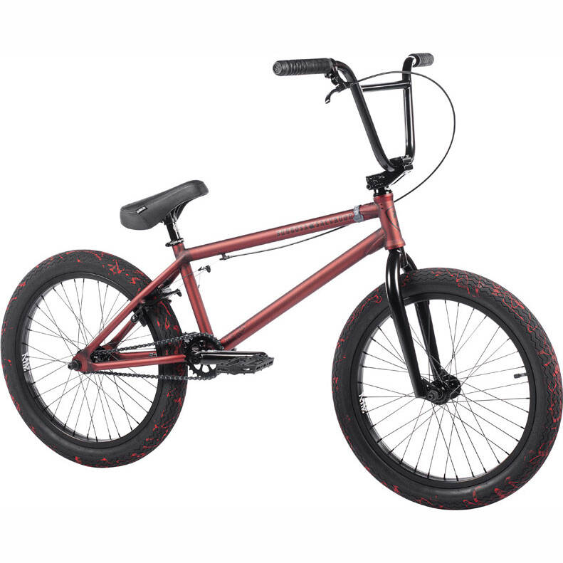Subrosa 2022 Salvador Complete BMX - Matte Trans Red