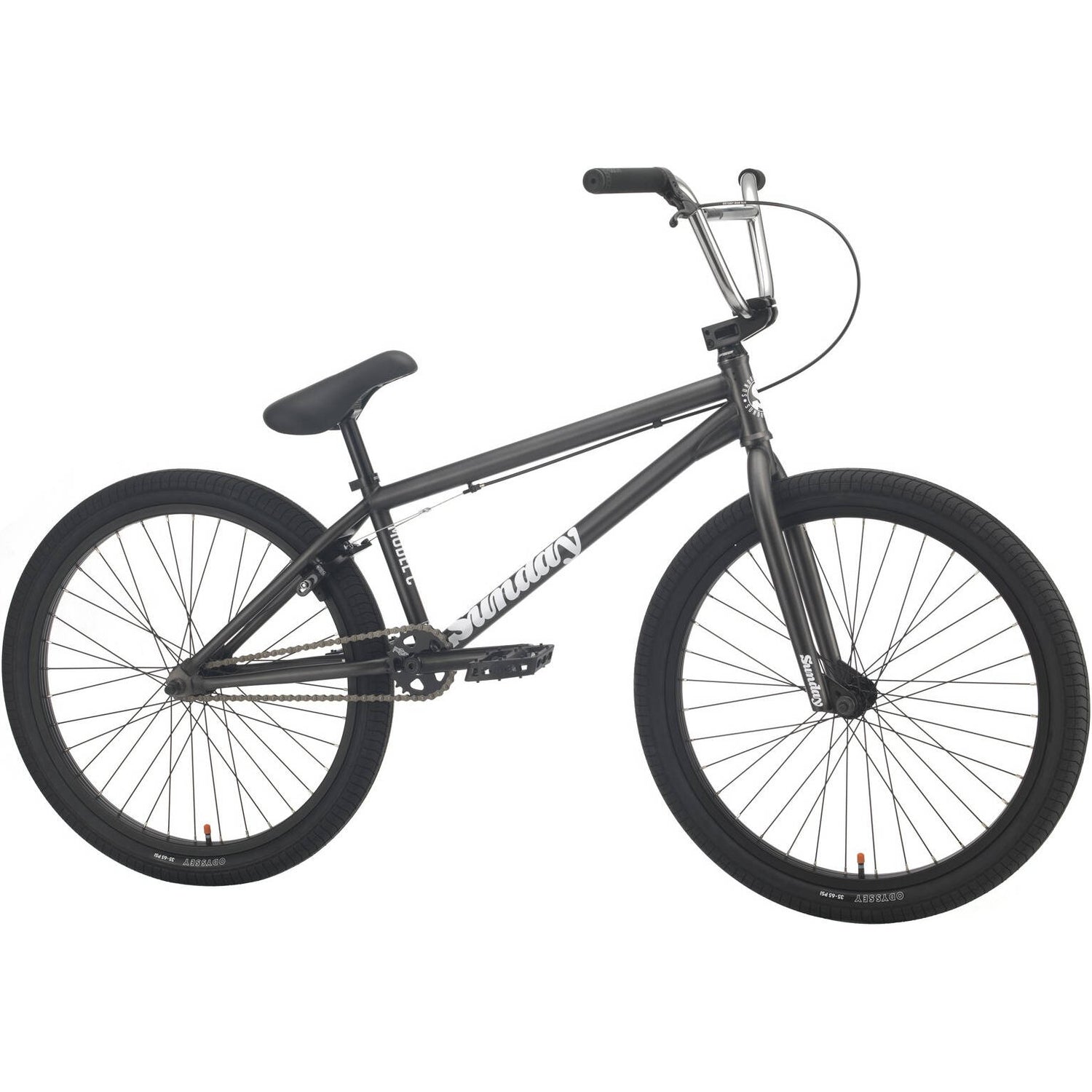Sunday Model C 24'' 2021 Complete BMX - Matte Translucent Dark Grey