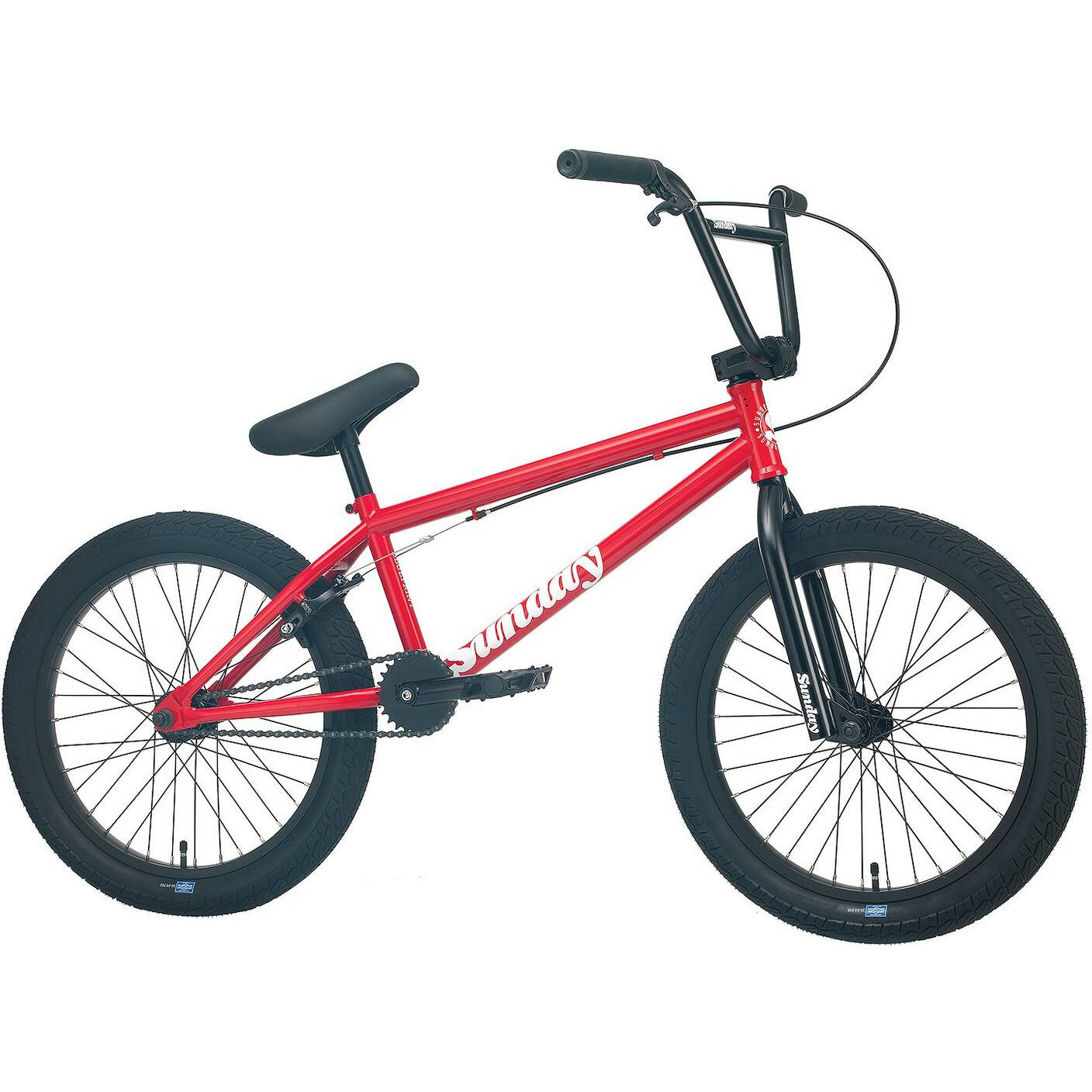 Sunday 2022 Blueprint 20'' Complete BMX - Gloss Fire Engine Red