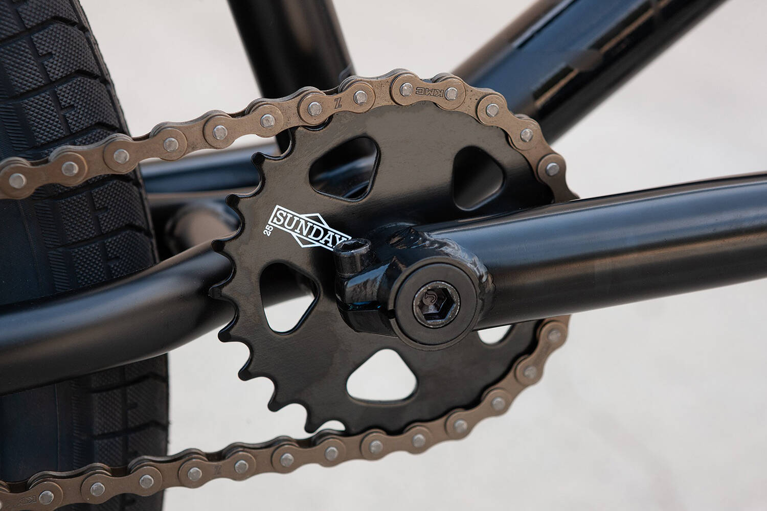 Sunday 2022 Model C 24'' Complete BMX - Matte Black